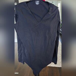 PUMIEY Women's V- Neck Long Sleeve Bodysuit